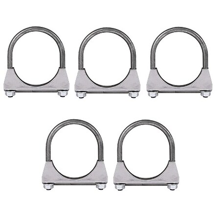 Aic Replacement Parts CL234 2-3/4 Muffler Clamps Fits Case IH Fits Ford MF White Oliver Mpl Molin CL234_x5